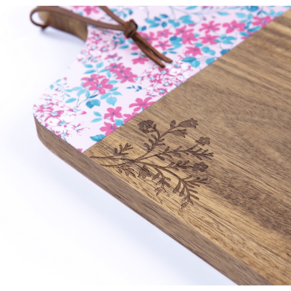 ACACIA Wooden Charcuterie Cutting Board by PIONEER WOMAN - Picture 3 of 9